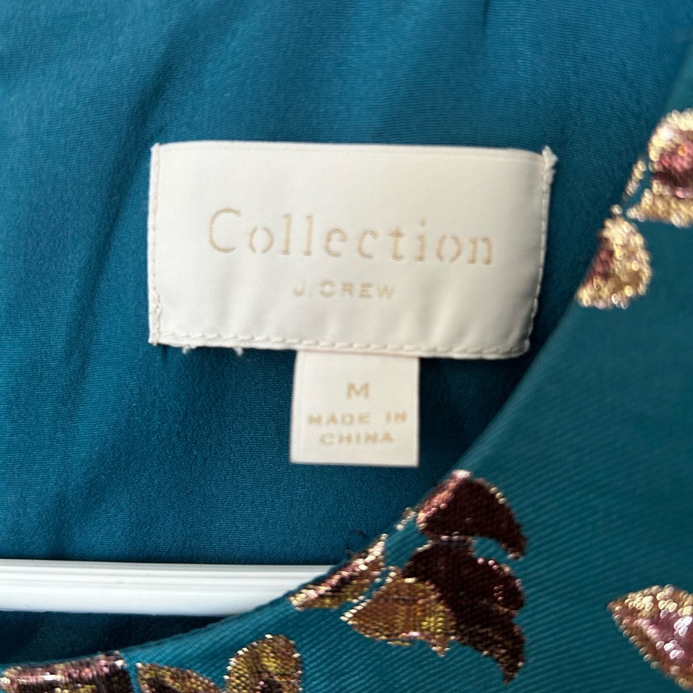 Floral Brocade Shirt J Crew Collection - Picture 3 of 11